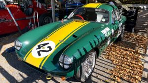 Lotus Elite Climax wire wheels at Goodwood Speed Week 2020