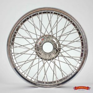 3x21 alloy rim fully polished 60spokes stainless billet centre alloy rim wire wheel