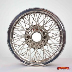 Jaguar E Type S1 Wire Wheel 6x15 72 spokes competition laced 2
