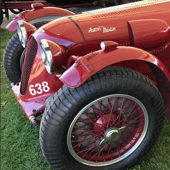 Aston Martin Speed Model Wire Wheels