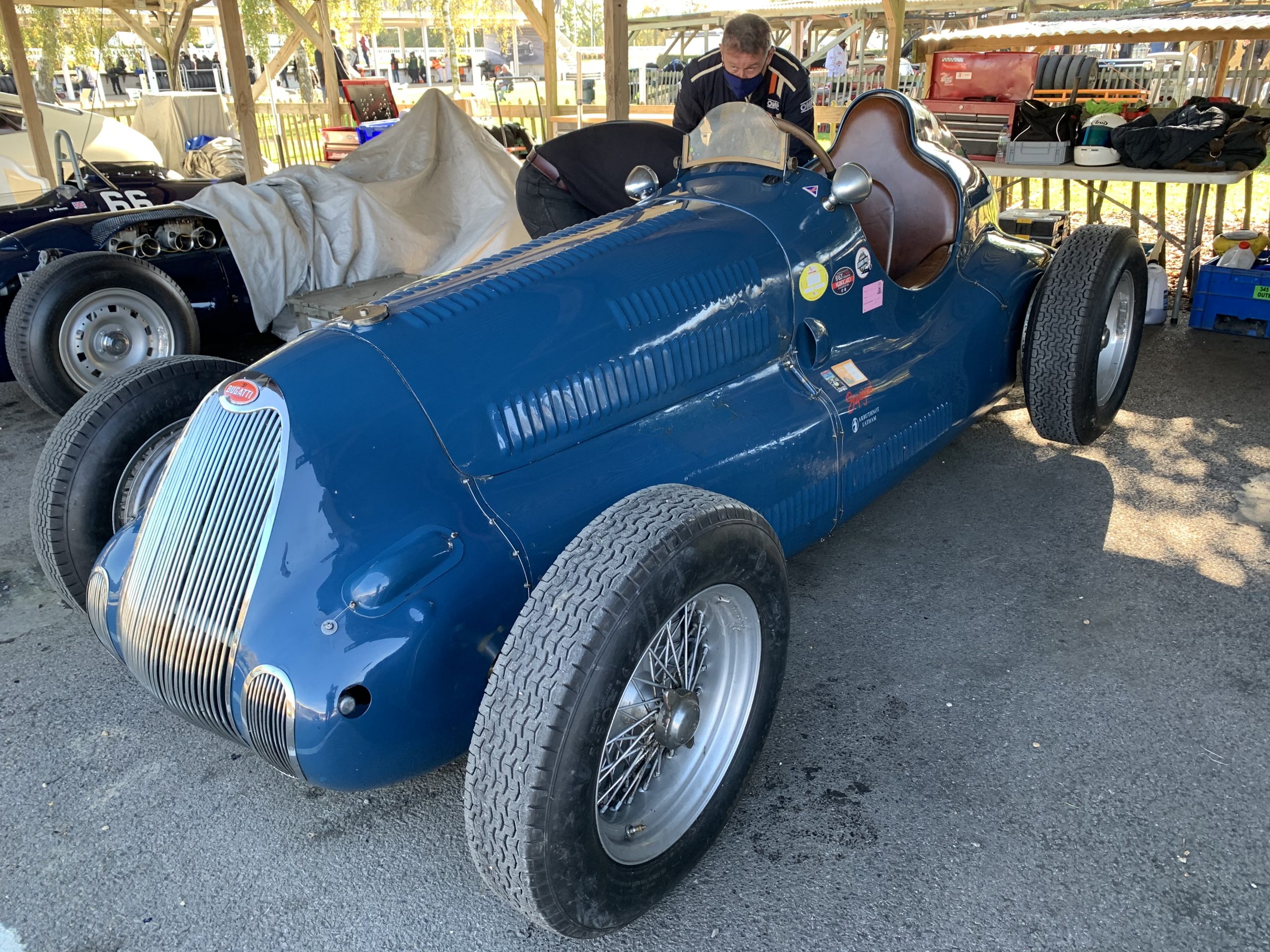 Bugatti Type 73C wire wheels