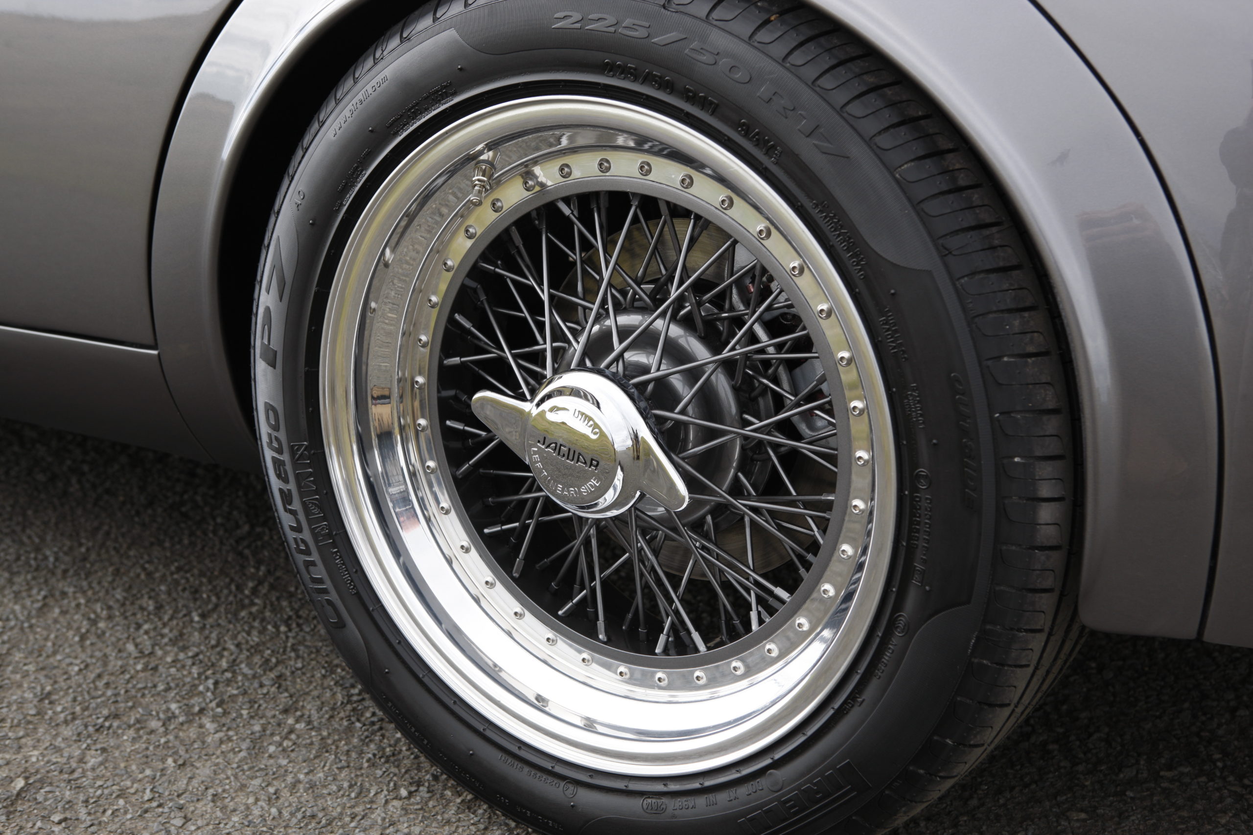 Ian Callum's Jaguar Mk2 wire wheels