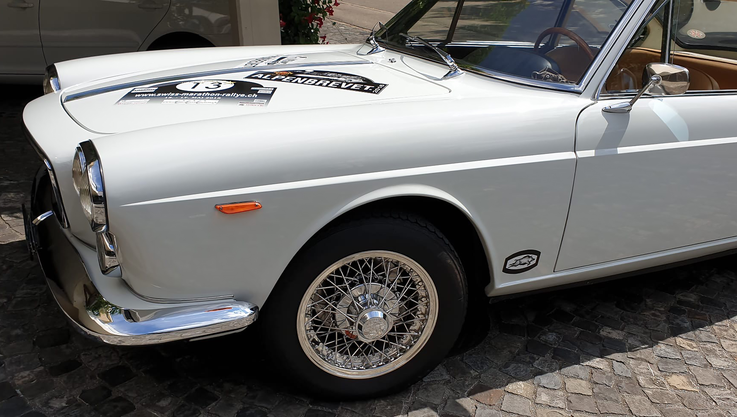 Lancia Flavia Coupe wire wheels
