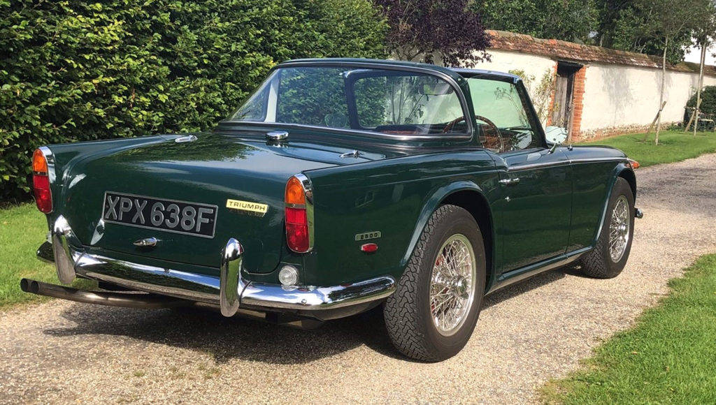 Triumph TR5 Turrino Wire Wheels