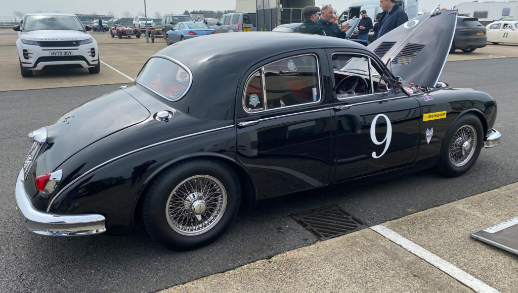 Jaguar Mk1 on handbuilt British Turrino wire wheels