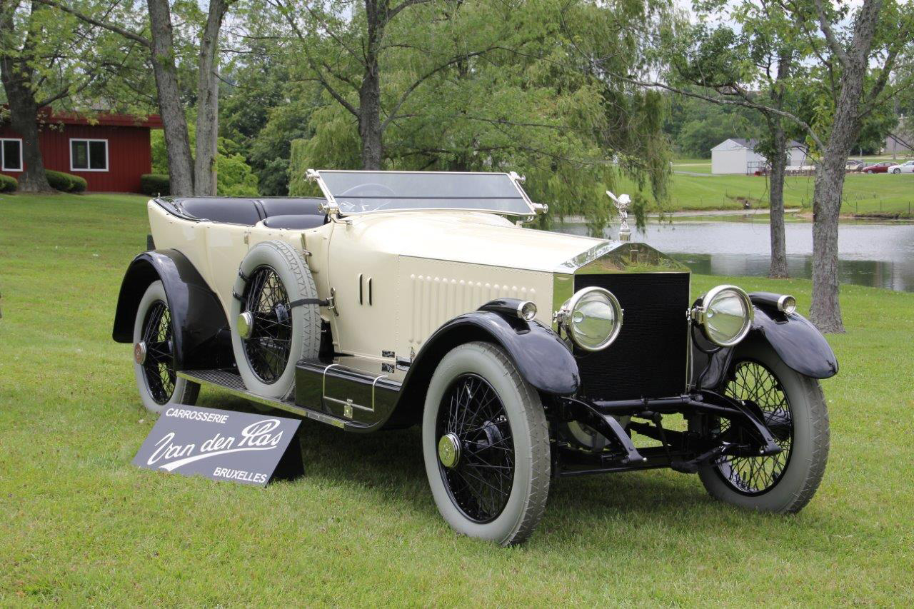 1914 Rolls Royce Silver Ghost on Turrino wire wheels